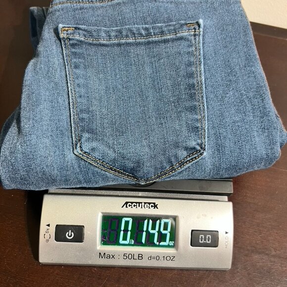 Just Black Jeans Size 27 |‎ Made in USA | Frayed Hem & Sass Included - Picture 14 of 14